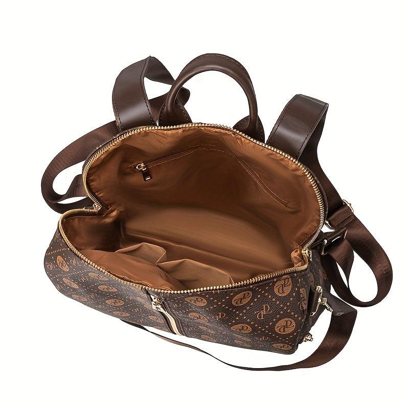 Multifunctional Backpack Handbag Sling Bag 3 In 1 Use Bag Plaid Pattern Bag