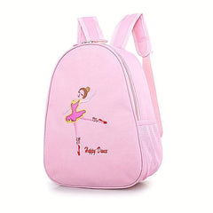 Kids Ballet Dance Bag Large Capacity Sweet Girls Backpack