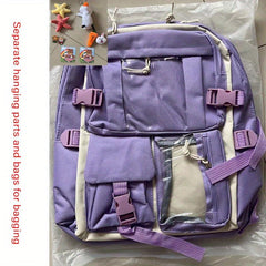 Lightweight Schoolbag Backpack Student Travel Bag High School Students Backpack