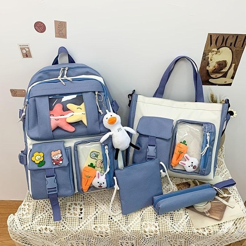 Lightweight Schoolbag Backpack Student Travel Bag High School Students Backpack