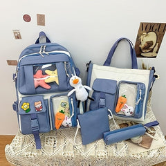Lightweight Schoolbag Backpack Student Travel Bag High School Students Backpack