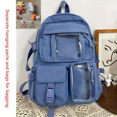 Lightweight Schoolbag Backpack Student Travel Bag High School Students Backpack