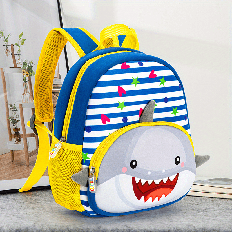 Unicorn Shark Backpack for Kindergarten Students