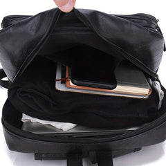 Retro Men's Business Backpack Large Capacity Travel Bag