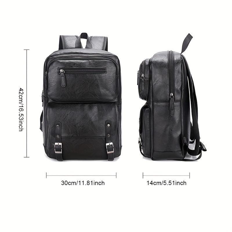 Retro Men's Business Backpack Large Capacity Travel Bag