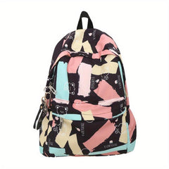 Creative Graffiti Pattern Schoolbag for Junior High School Students