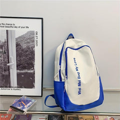 Waterproof Large Capacity Casual Backpack All match Travel Backpack School Bag