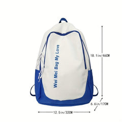 Waterproof Large Capacity Casual Backpack All match Travel Backpack School Bag