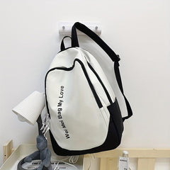 Waterproof Large Capacity Casual Backpack All match Travel Backpack School Bag