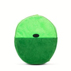 Green Backpack Adjustable Strap Casual Zipper Bag Students Schoolbag
