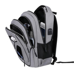 Men's Laptop Backpack USB Charging Large Capacity Travel Schoolbag