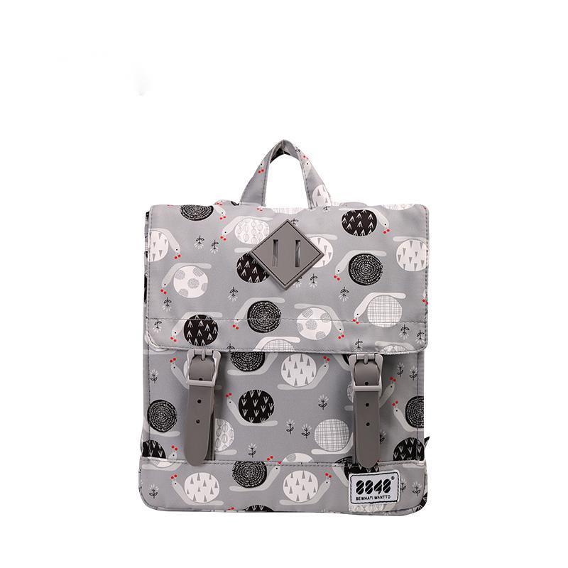 Cartoon Pattern Waterproof Backpack with Large Capacity