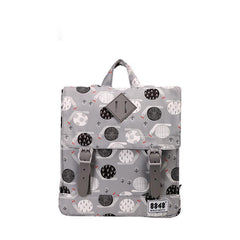 Cartoon Pattern Waterproof Backpack with Large Capacity