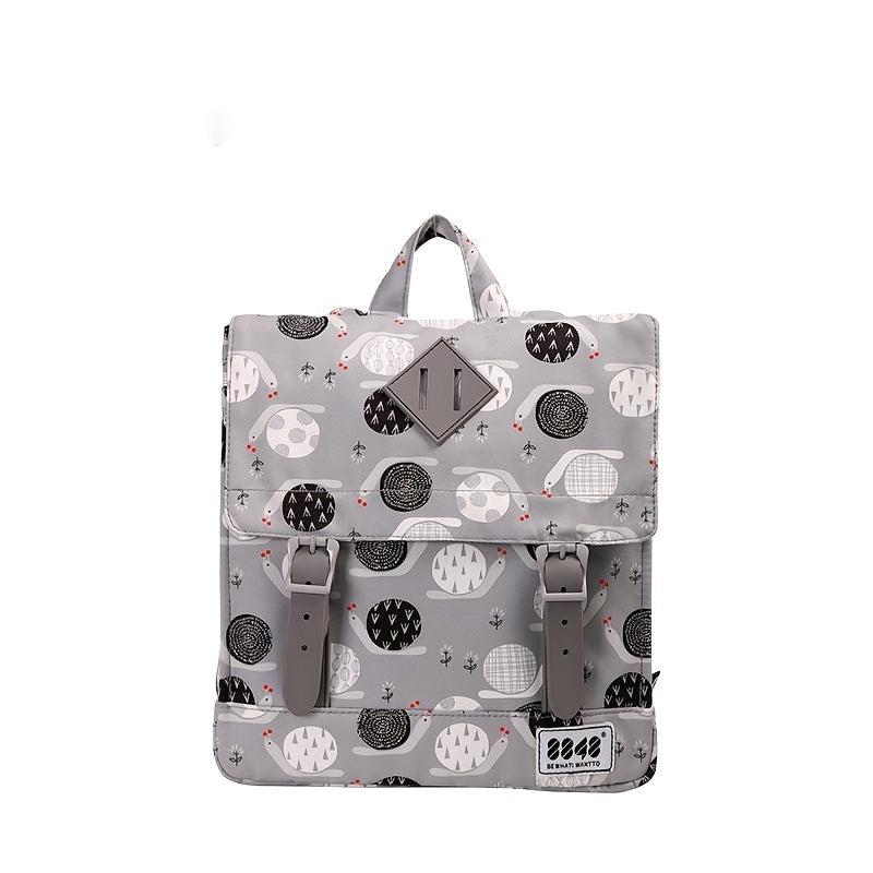 Cartoon Pattern Waterproof Backpack with Large Capacity