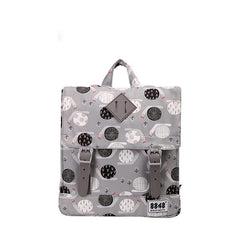 Cartoon Pattern Waterproof Backpack with Large Capacity