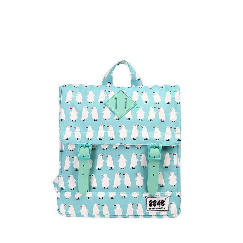 Cartoon Pattern Waterproof Backpack with Large Capacity