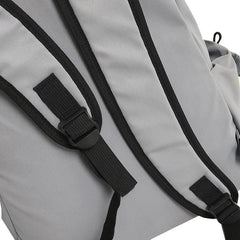 Large Capacity Solid Student Schoolbag Couple Backpack