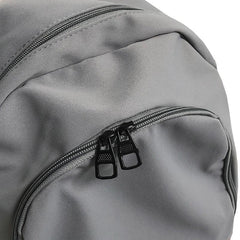 Large Capacity Solid Student Schoolbag Couple Backpack