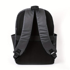 Grey Vintage Men's Daypack College Backpacks For Travel