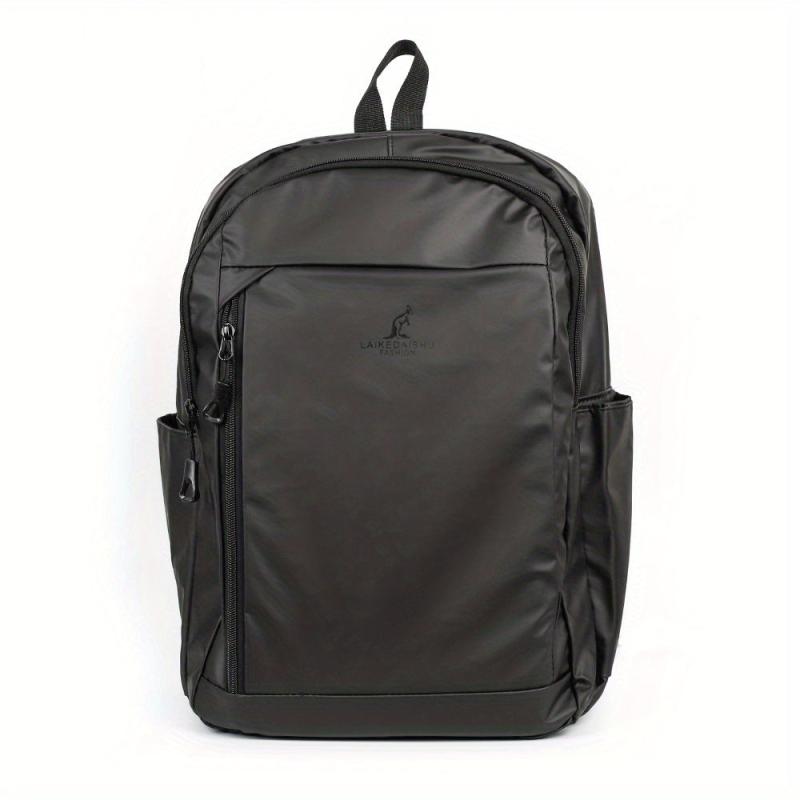Grey Vintage Men's Daypack College Backpacks For Travel