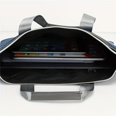 Waterproof Nylon Briefcase Zippered Document Organizer Handbag