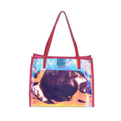 Clear Tote Bag Large capacity Handbag See Through Shoulder Bag