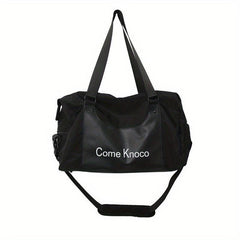 Large Capacity Fitness Bag with Shoes Compartment