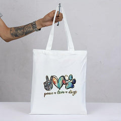 Custom Pattern Canvas Bag - Personalize Your Style