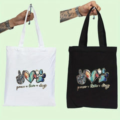Custom Pattern Canvas Bag - Personalize Your Style