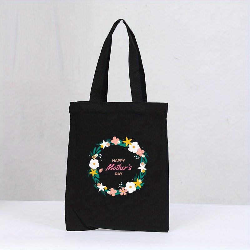 Custom Pattern Canvas Shoulder Bag Mother's Series