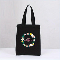 Custom Pattern Canvas Shoulder Bag Mother's Series
