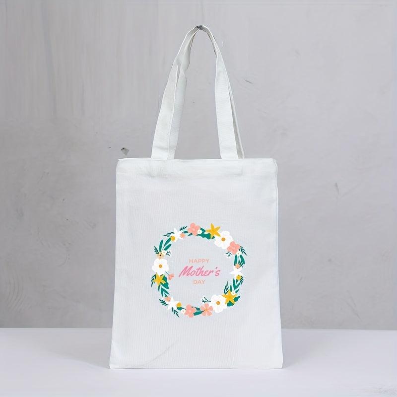 Custom Pattern Canvas Shoulder Bag Mother's Series