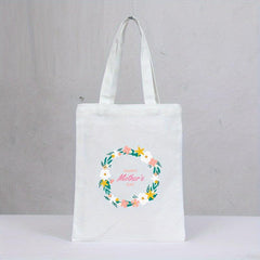 Custom Pattern Canvas Shoulder Bag Mother's Series