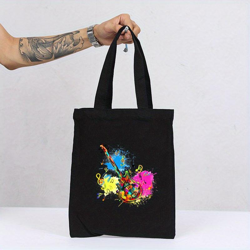 Custom Pattern Canvas Bag Men's Shopper Bag