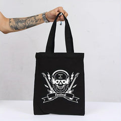 Custom Pattern Canvas Bag Men's Shopper Bag