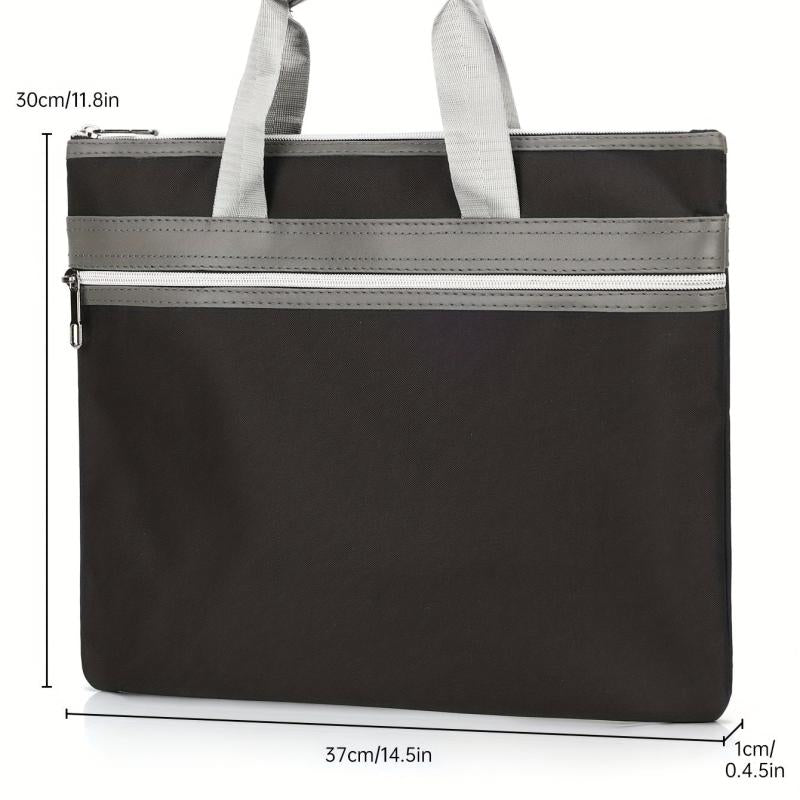 Denim Business Briefcase Handbag For Men Meeting Office