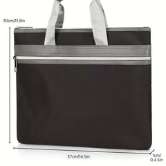 Denim Business Briefcase Handbag For Men Meeting Office