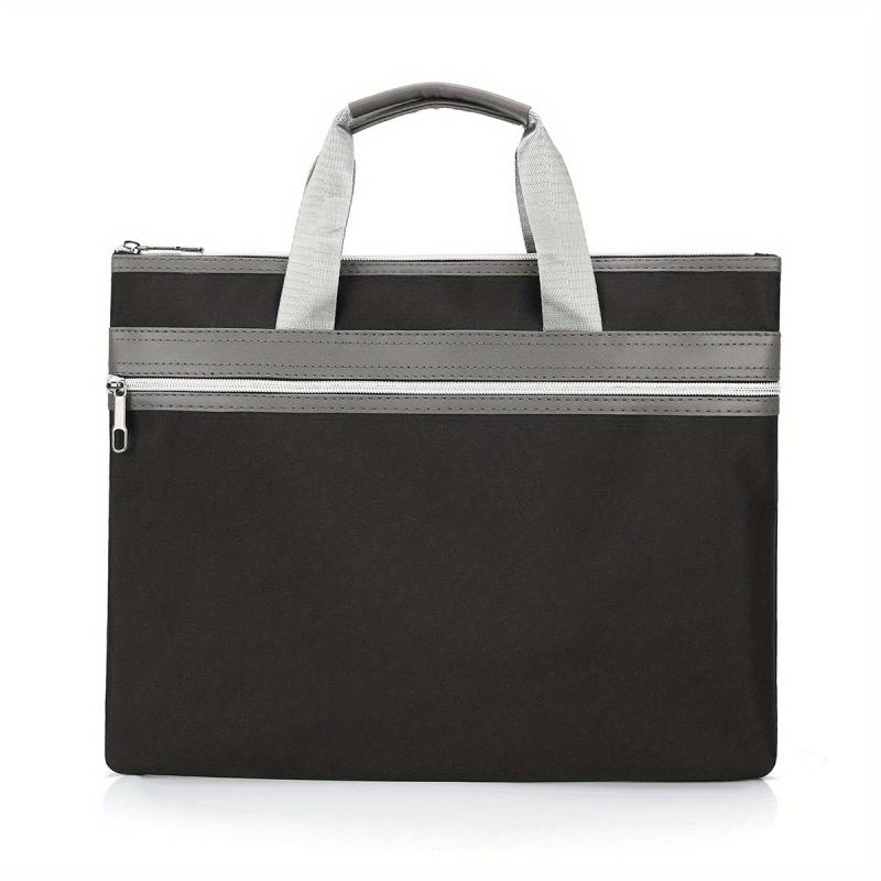 Denim Business Briefcase Handbag For Men Meeting Office