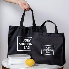 Large Capacity Tote Bag Foldable Shopping Bag with Shoulder Pad