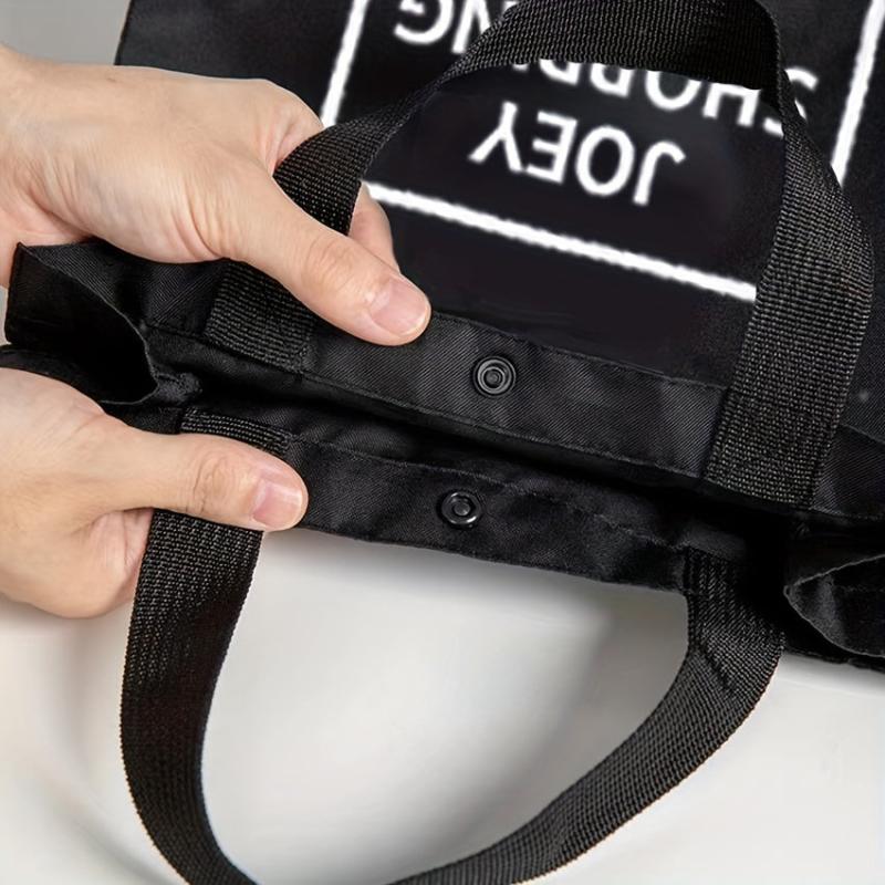 Large Capacity Tote Bag Foldable Shopping Bag with Shoulder Pad