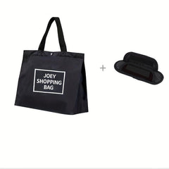 Large Capacity Tote Bag Foldable Shopping Bag with Shoulder Pad