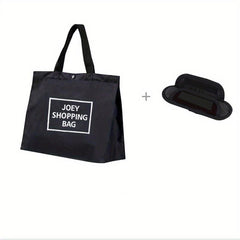 Large Capacity Tote Bag Foldable Shopping Bag with Shoulder Pad