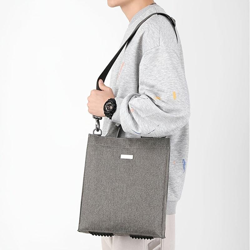 Casual Vertical Shoulder Bag for Men Travel Messenger Bag