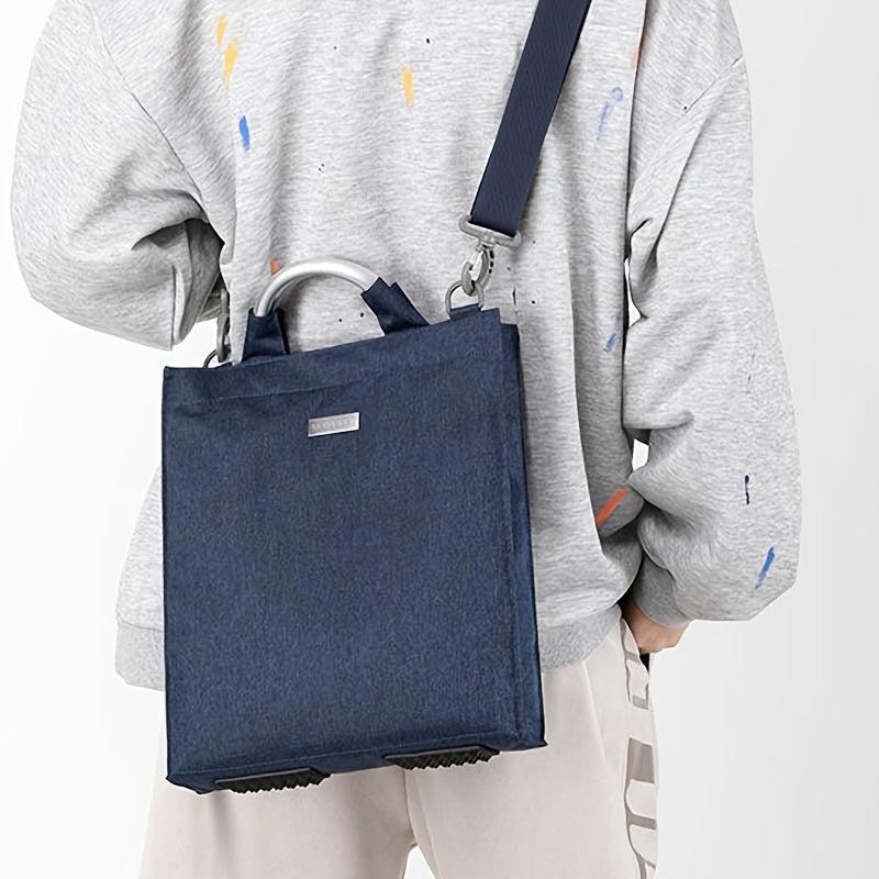Casual Vertical Shoulder Bag for Men Travel Messenger Bag