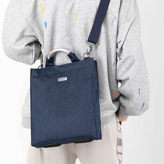 Casual Vertical Shoulder Bag for Men Travel Messenger Bag