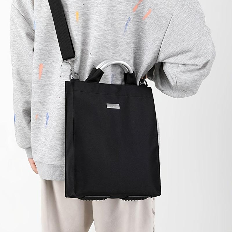 Casual Vertical Shoulder Bag for Men Travel Messenger Bag