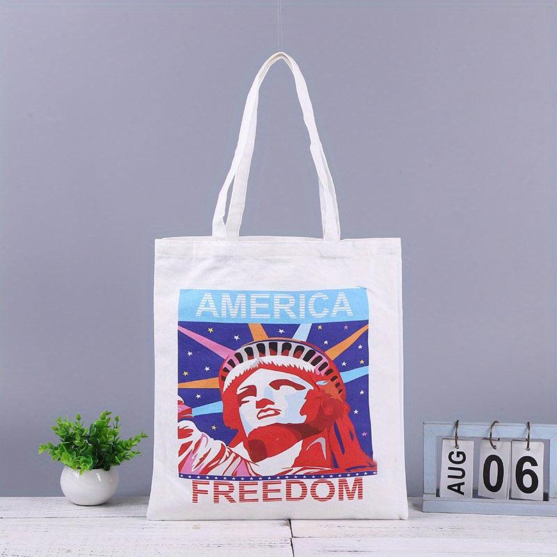 American Independence Canvas Bag for Men Women
