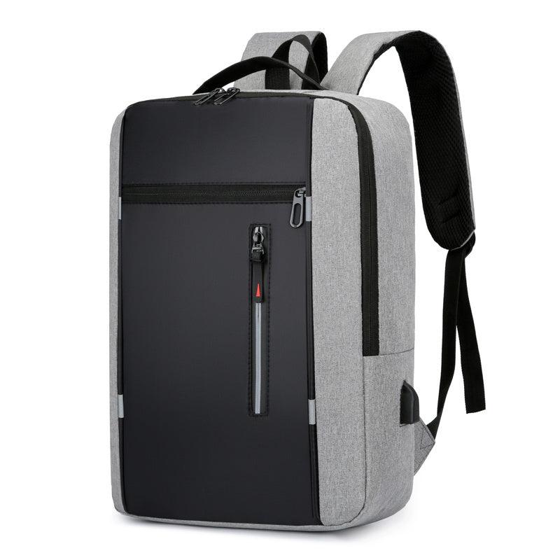 Waterproof Business Backpack USB Charging Laptop Bag