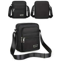 Men's Nylon Cross Body Bag for Outdoor Use