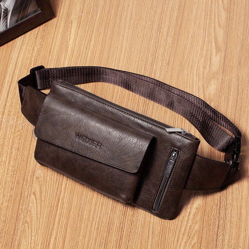 WEIXIER Cross Body Waist Crotch Bag Male Fanny Pack